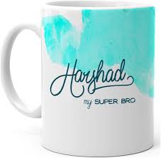 Some like it simple but others can choose it to be stylish. Buy Hot Muggs Harshad My Super Bro Personalized Ceramic Mug 315ml 1 Pc Online At Low Prices In India Paytmmall Com