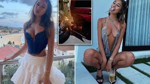 Glamorous teenage influencer Paris Ow-Yangs $150,000 battle after crashing  her Mercedes into a parked van | Daily Mail Online