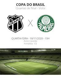 Ceará sporting club sócio vozão contato faça seu cadastrofaça seu cadastro Ceara X Palmeiras Veja Onde Assistir Escalacoes Desfalques E Arbitragem Copa Do Brasil Ge
