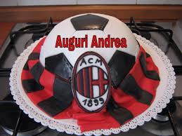 Auguri Andrea Desserts Cake Soccer Ball