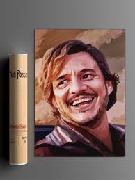 Nicolas Pedro Meme Part B Poster, Çerçevesiz Tv Film Poster