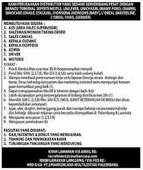 Pt big golden bell bandung jawa barat lowongan kerja; Kumpulan Ilmu Dan Pengetahuan Penting Lowongan Kerja Palembang