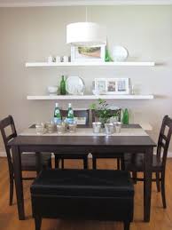 Sherry S S Young House Love Dining Area When Your Dining Area Is Too Small For Other Furni Dining Room Shelves Dining Room Seating Dining Room Inspiration