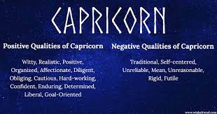 What makes a zodiac sign dangerous? Find Positives And Negatives Of Your Zodiac Sign Capricorn