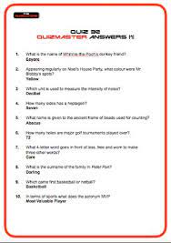 The other questions are about the flashback. Pub Quizzes Quizinators Pub Quizzes Pub Quiz Questions Family Quiz