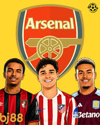 Arsenal are Focusing on Strengthening the Left Wing and Central Midfield.