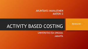 55 contoh soal akuntansi biaya activity based costing dan traditional costing. Activity Based Costing Ppt Download