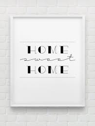Liz marie does it so well every time. Printable Home Sweet Home Wall Art Instant Etsy Home Wall Art Typographic Print Black Decor