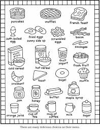 Today i'm sharing these 5 printable book pages from an antique dictionary that dates back to circa 1886.i know that many of you guys love to make crafts using old book or dictionary pages, but you may not have access to the real deal, or you may not be able to bare cutting up old books in order to use those pages. Food Menu Coloring Pages Food Coloring Pages Kids Menu Coloring Pages