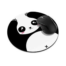 Black And White Gaming Mouse Pad Non Slip Round Mousepad Fincibo Panda Bear Black White S Https Www Amazon Com Dp B0747dgkvr Ref Cm Sw R Pi Dp X 75nizbwft3ad5 Panda Bear Panda Mouse Pad