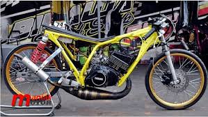 Rxz sulapan jadi modif thailand dan rxz malaysia. Modifikasi Yamaha Rx Z Drag Bike Sejak 2012 Sudah Dapat 7 395 Detik Portal Sepeda Motor Dan Seluruh Aspeknya