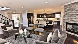 and family room open concept kitchen