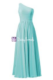 Greenish Blue One Shoulder Bridesmaid Dress Long Garden Wedding Party Dress Bm351l Bridesmaid Dresses Long Blue Tiffany Blue Bridesmaid Dresses Affordable Bridesmaid Dresses Long
