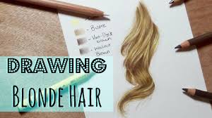 Realistic Blonde Hair In Coloured Pencil Using Prismacolor Pencils Tutorial By Kirsty Partridge Art On You How To Draw Hair Colored Pencils Drawing Tutorial
