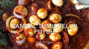 Mencari resepi telur yang menarik? Sambal Tumis Telur Puyuh Youtube