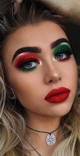 Bewildering Christmas Makeup Looks It S Very Funny And Amazing For This December Page 14 Of 45 Ladiesways Com Women Hairstyles Blog Christmas Eye Makeup Xmas Makeup Holiday Makeup Looks