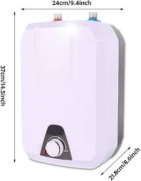 Small electric hot water heater. 110v Electric Water Heater Kitchen Household Electrical 8l Huge Tank Hot Water For Kitchen Washing Faucet 1500w Ipx4 Water Proof Level Amazon Com