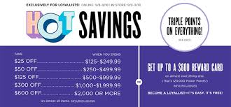 (6) bloomingdale's fashion icon gift card. Bloomingdale S Buy More Save More Event Elle Blogs