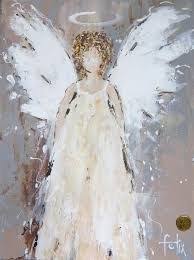 Image Result For Easy To Draw Angels To Paint On Canvas Angel Painting Watercolor Angel Angel Art