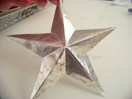 Make Your Own Tin Craft Stars From A Cake Pan Thrive Stars Craft Aluminum Can Crafts Crafts