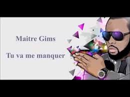 Maitre Gims Tu Vas Me Manquer Paroles Lyrics French Songs Parole Songs