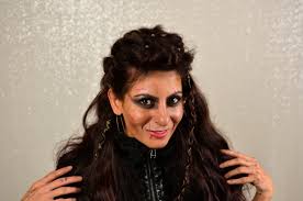 Do you like the viking hairstyle ? Viking Warrior Woman Halloween Hairstyle Lagertha Easy Hair Look