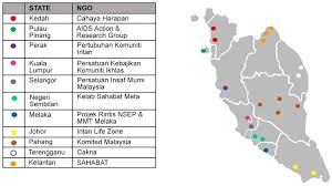 Program jalan luar bandar (jalb). Map Of Malaysia With Location Of Programme Sites Ngo Download Scientific Diagram