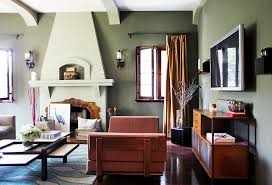 For a room with sage walls, try a chocolate brown or eggplant shade. We Re Currently Loving Sage Green Rooms One Kings Lane