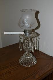 Vintage Crystal Hurricane Lamps Antique Vintage Hurricane In 2020 Antique Table Lamps Vintage Lamps Lamp