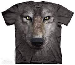 Wolf Face Youth T Shirt Animal Tshirt Wolf T Shirt Wolf Shirt