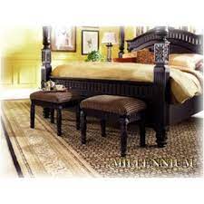 Queen bedroom set britannia rose for sale in houston tx. B651 09 Ashley Furniture Britannia Rose Bench Black Finish Furniture Ashley Furniture Rose Bedroom