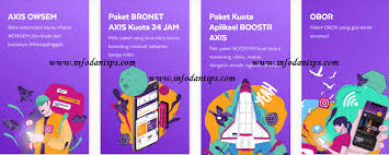 Tersedia beragam pilihan kuota utamanya, mulai dari 1gb hingga 12gb. Rekomendasi 4 Paket Internet Andalan Axis