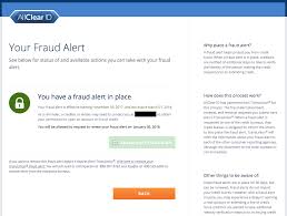 5 confirm the fraud alert has been removed. Allclear Id Preview Pcmag