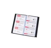FOSKA BUSINESS CARD HOLDER BOOK #DF2012 (160 CARDS)