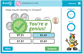 Help with preparing for the tests. Math Practice Game Counting Coins Usa