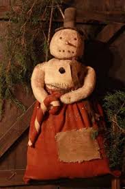 Primitive Snowman Primitive Christmas Christmas Crafts Primitive Snowmen