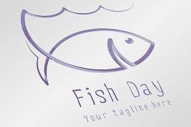 Fish Day Logo Day Fish Templates Logo Logo Igreja Logotipo Peixes