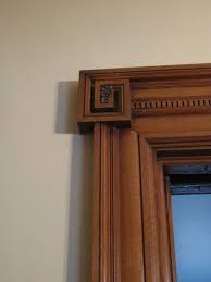 Crossette Turns Into A Rosette With Carved Acanthus Center Interior Window Trim Interior Trim Wooden Door Design