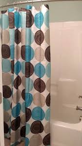 Pin By Jahmira Hinton On Bathroom Bedroom Decorations Brown Shower Curtain Teal Shower Curtains Brown Bathroom Decor