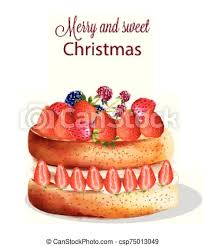 Dec 20, 2020 · modified: Sweet Christmas Cake With Strawberry And Other Fruits Blue Red Berries Holiday Vector Canstock