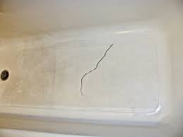 repair bathtub cracks