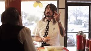 About walk walk is a song by american rock band foo fighters, released as the third single from their seventh studio album wasting light. Gif Foo Fighters Cheese Burger False Advertising Animated Gif On Gifer