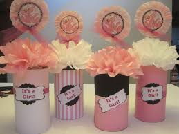 Pink Panther Matching Centerpieces Made From Empty Oatmeal Tubs Baby Shower Themes Pink Panther Theme Pink Panther Cake