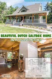 Beautiful Dutch Saltbox Home W 3 Bedrooms Due To High Demand Of Cheap Homes We Decided To Put On Cheap House Plans Cheap Houses To Build Metal Building Homes