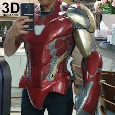 Iron Man Mark Lxxxv Mk 85 Tony Stark Avengers Endgame Helmet 3d Printable Model Print File