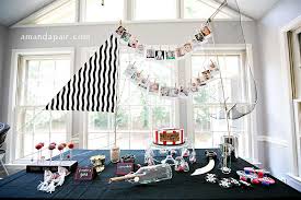 Birthday Party At Home For 1 Year Old Camden Turns One Pirate Themed First Birthday Pirate Themed Birthday Party Pirate Themed Birthday Pirate Party Decorations