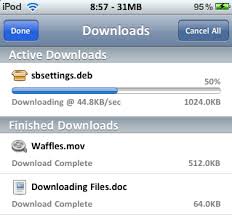 Safari Download Manager Updated For Ios 4