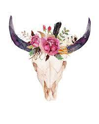 Press question mark to learn the rest of the keyboard shortcuts Cow Skull Printable Wall Art Wall Decor Feather Boho Watercolor Flower 248 Schadel Malerei Zeichnungen Illustration
