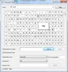 When students misinterpret characters, they lose track of plot, and often make critical reading mistakes. Jeff Widmer S Blog How To Find The Name Of A Special Character Windows Character Map
