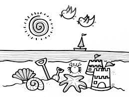 Zomerse Kleurplaten Zon Zee En Strand Kleurplaat Zomer Strand Kleurplaten Zand En Water Kleurplaten Zomer Kleurplaten Kleurplaten Voor Kinderen